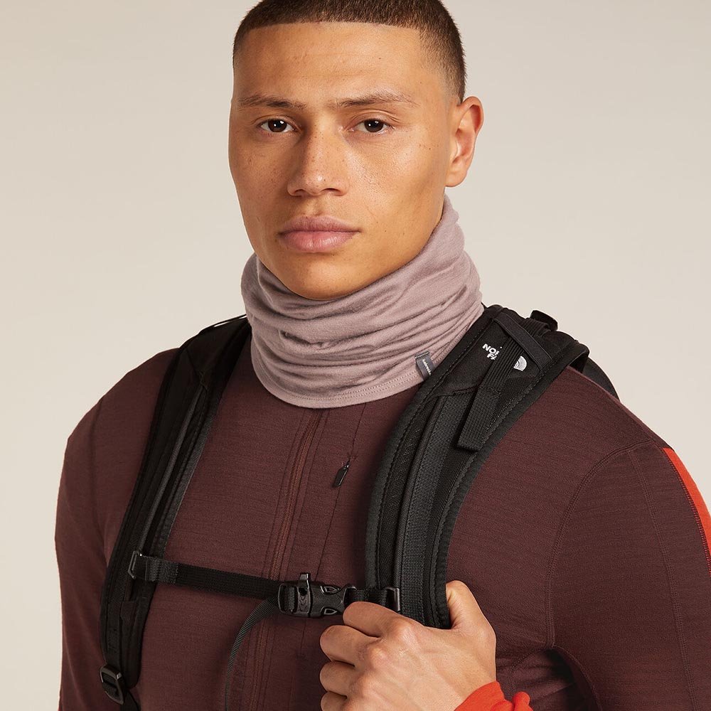 Icebreaker Merino Flexi Chute U Purple Scarf