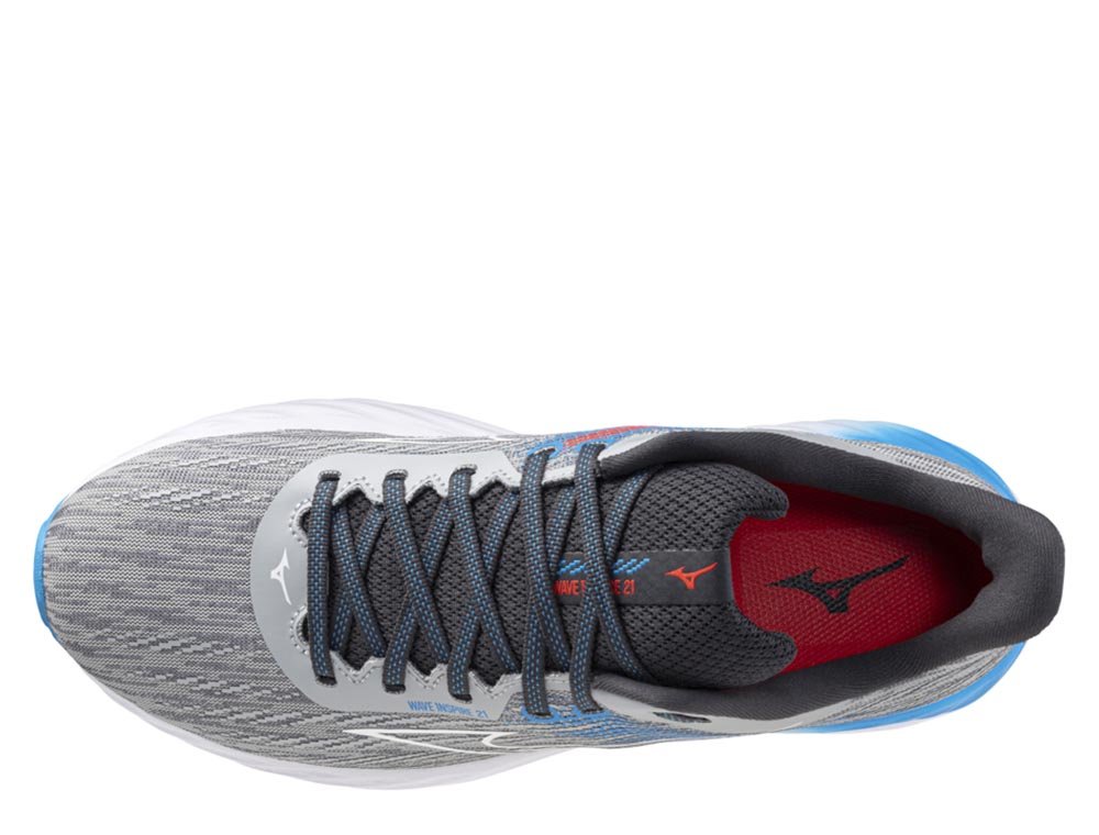 Buty Mizuno Wave Inspire 21 M Szaro-Niebieskie