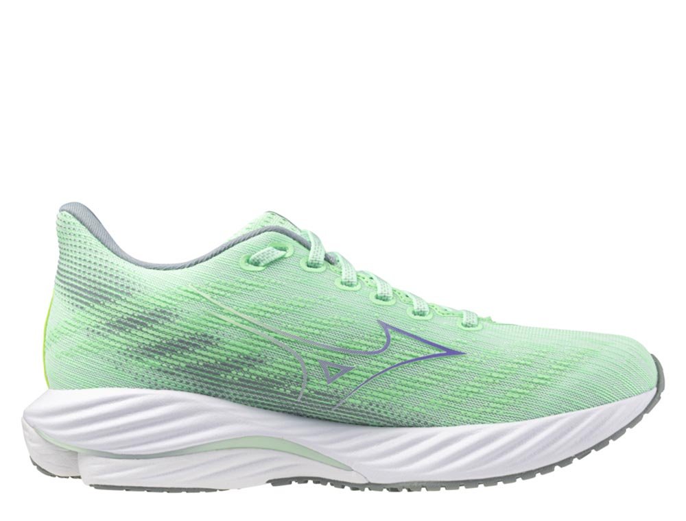 Pantofi Mizuno Wave Rider 28 W verde-violet