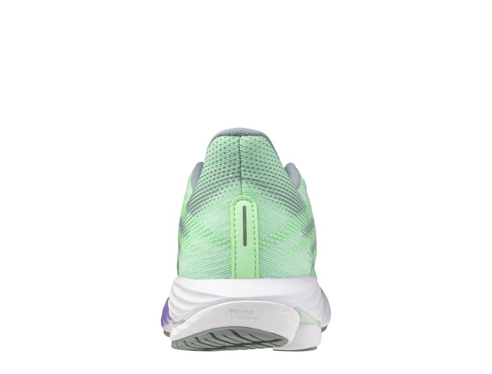Pantofi Mizuno Wave Rider 28 W verde-violet