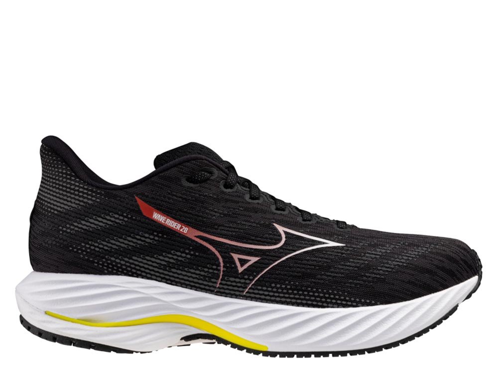 Pantofi Mizuno Wave Rider 28 M Negru/Roșu