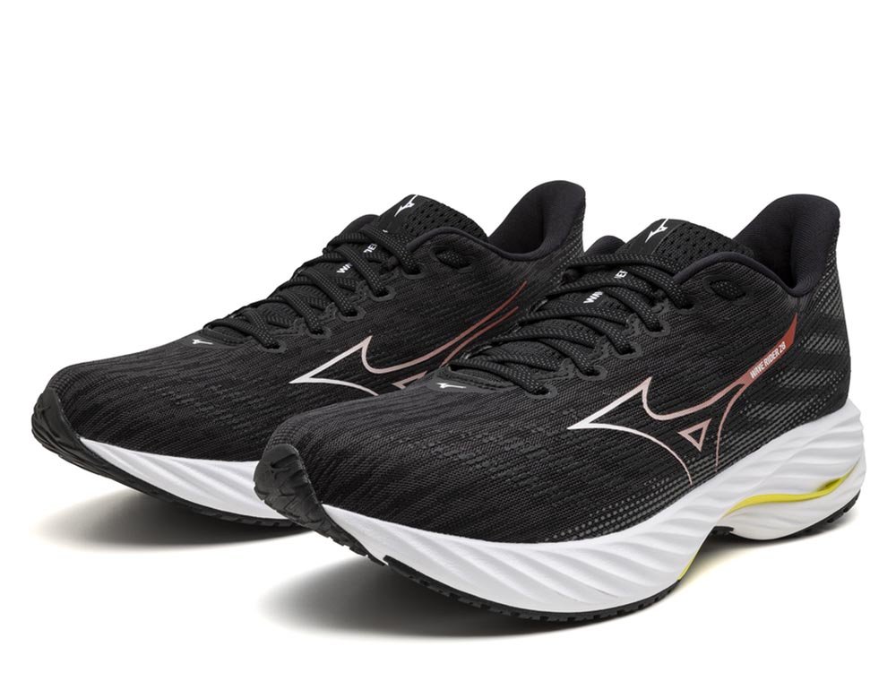 Pantofi Mizuno Wave Rider 28 M Negru/Roșu