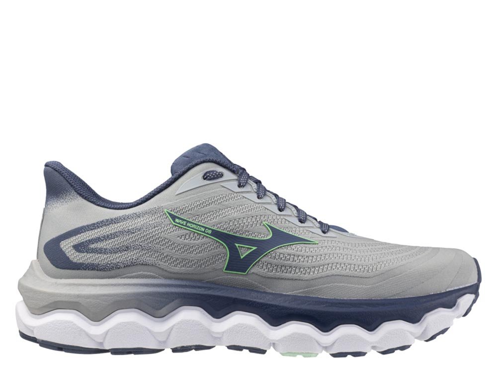Mizuno Wave Horizon 8 M Shoes Gray-Blue