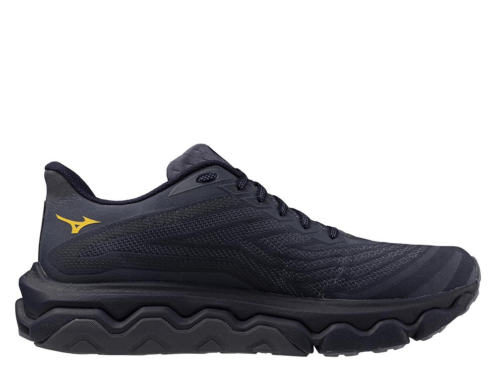 Mizuno Wave Horizon 8 M Navy Blue and Honey Shoes