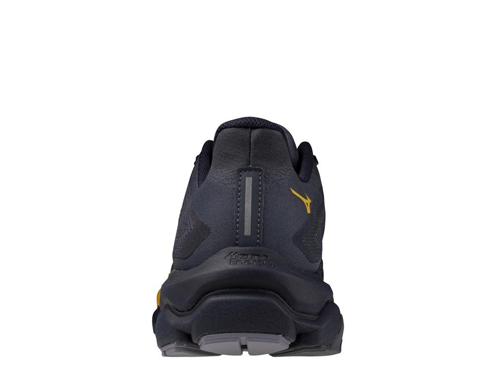 Mizuno Wave Horizon 8 M Navy Blue and Honey Shoes