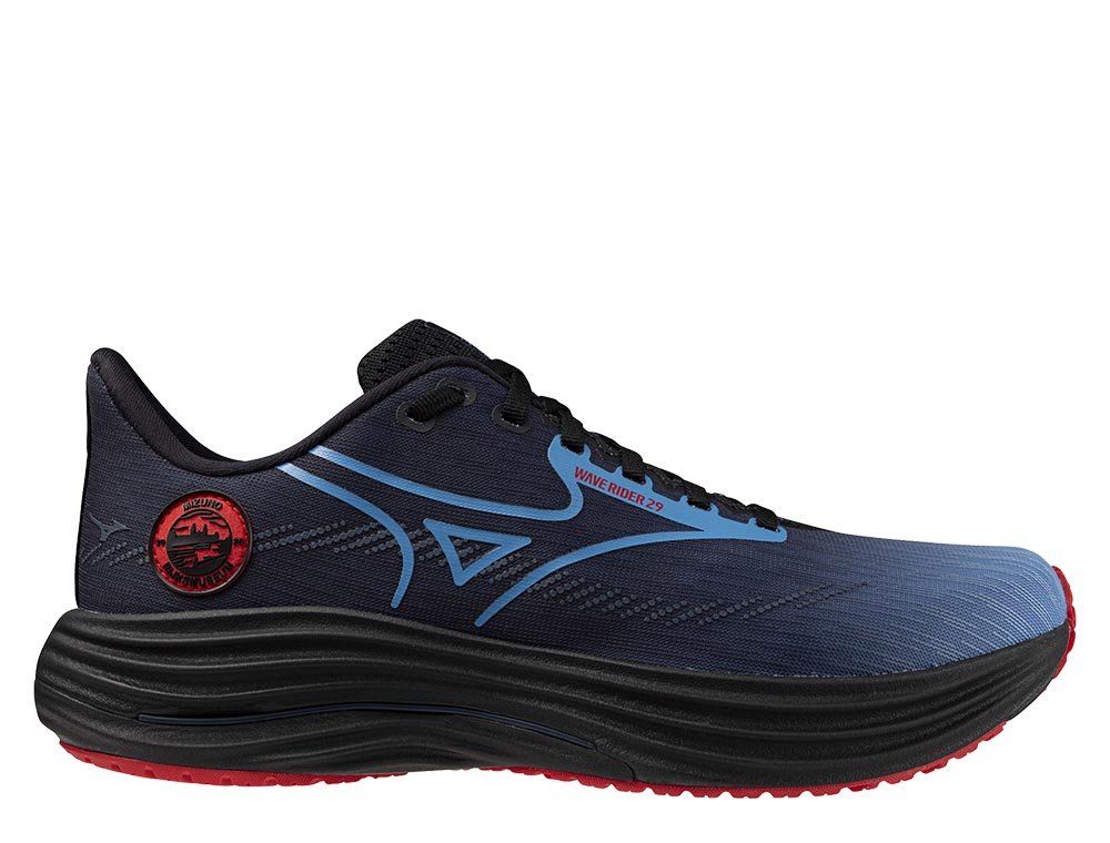 Buty Mizuno Wave Rider 29 Amsterdam M Granatowo-Niebieskie