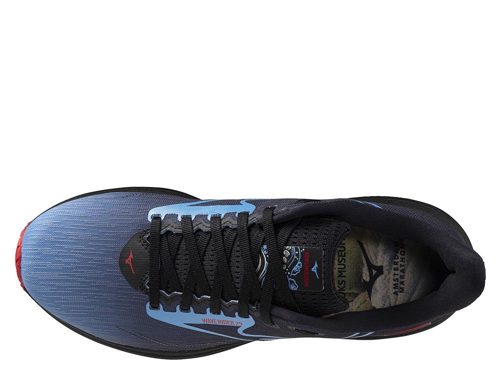 Buty Mizuno Wave Rider 29 Amsterdam M Granatowo-Niebieskie