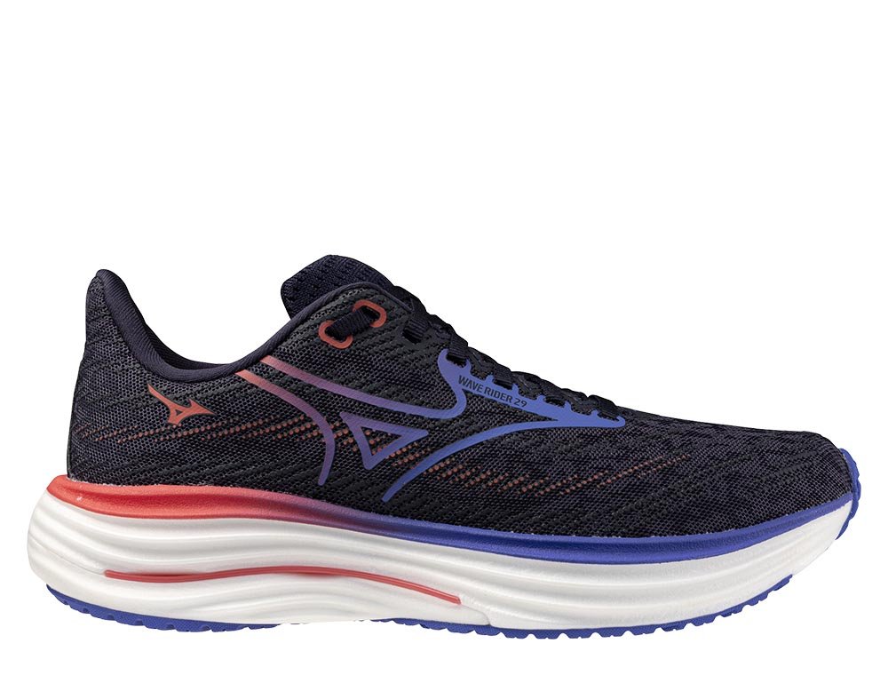 Buty Mizuno Wave Rider 29 W Granatowo-Fioletowe
