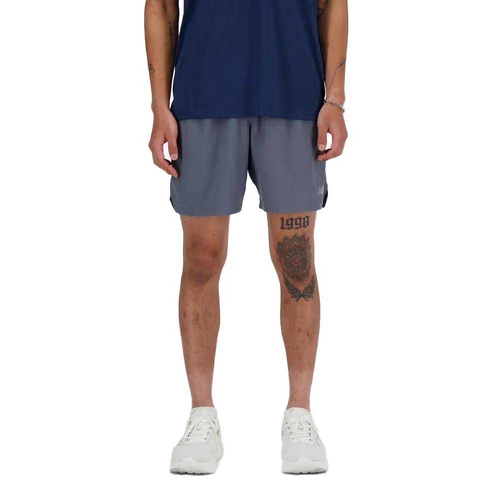Spodenki New Balance Sport Essentials Short 7 M Szare