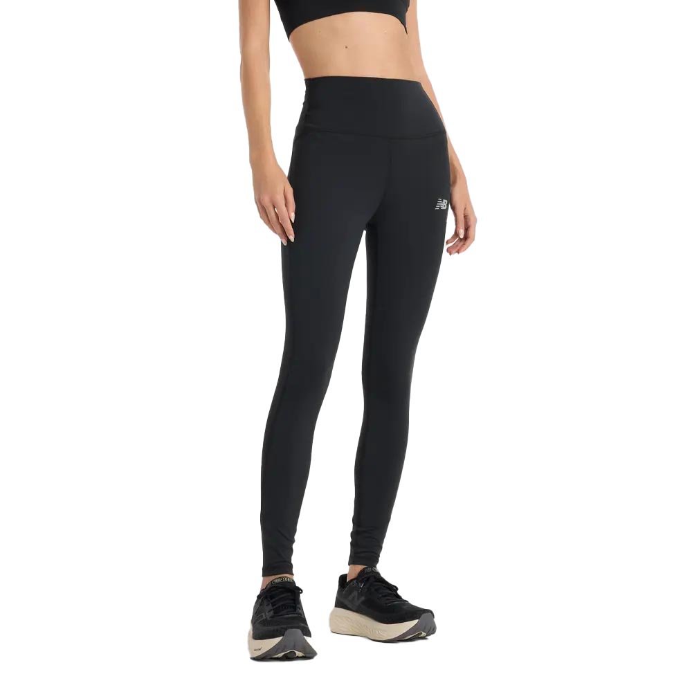 New Balance Sleek High Rise W Black Leggings