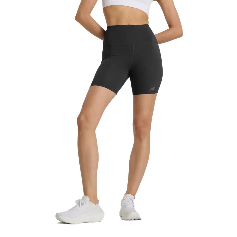 New Balance Harmony High Rise Shorts W Black