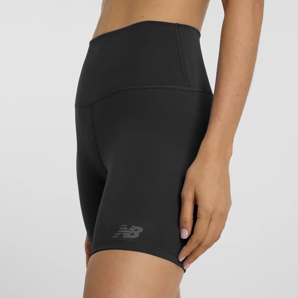 New Balance Harmony High Rise Shorts W Black