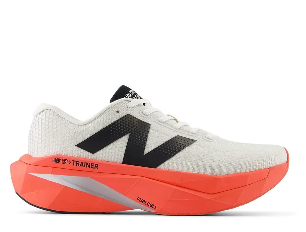 Buty New Balance Fuelcell SuperComp Trainer v4 M Biało-Koralowe