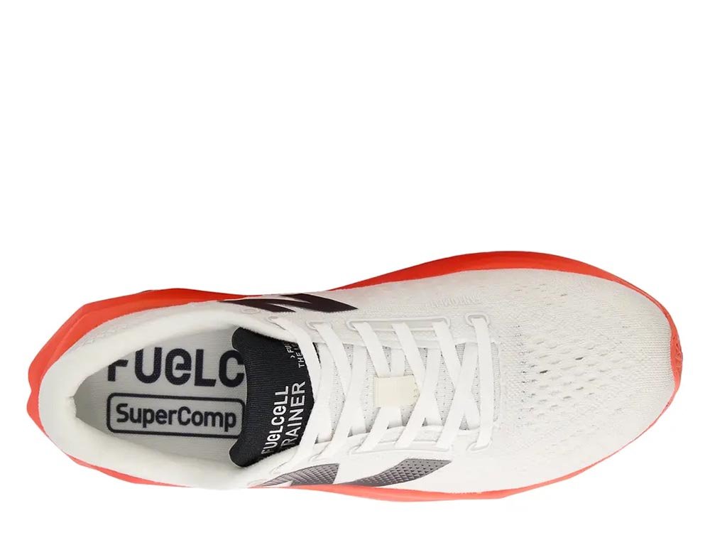 Buty New Balance Fuelcell SuperComp Trainer v4 M Biało-Koralowe