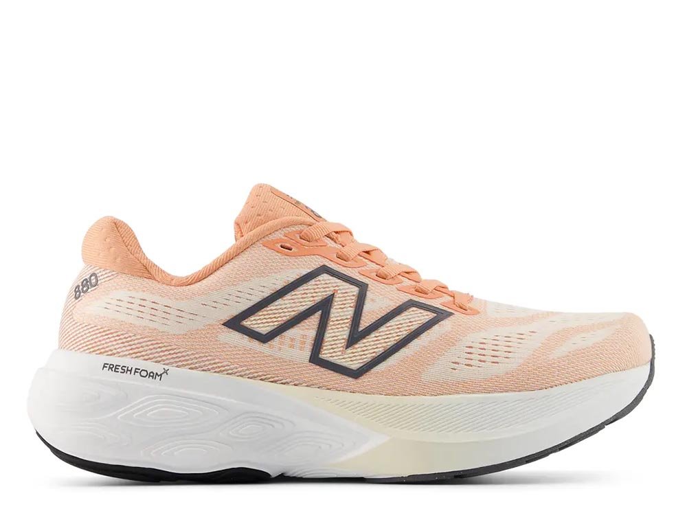 Buty New Balance Fresh Foam X 880 v15 W Pomarańczowo-Białe