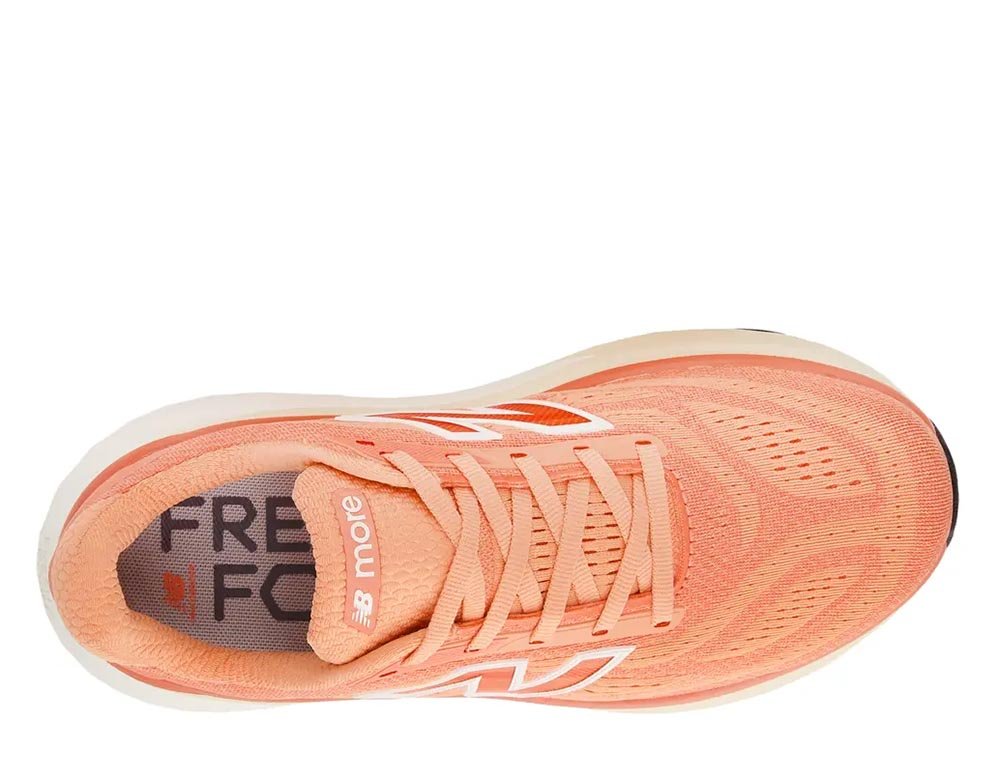 Pantofi New Balance Fresh Foam X More v6 W Portocalii-Albe