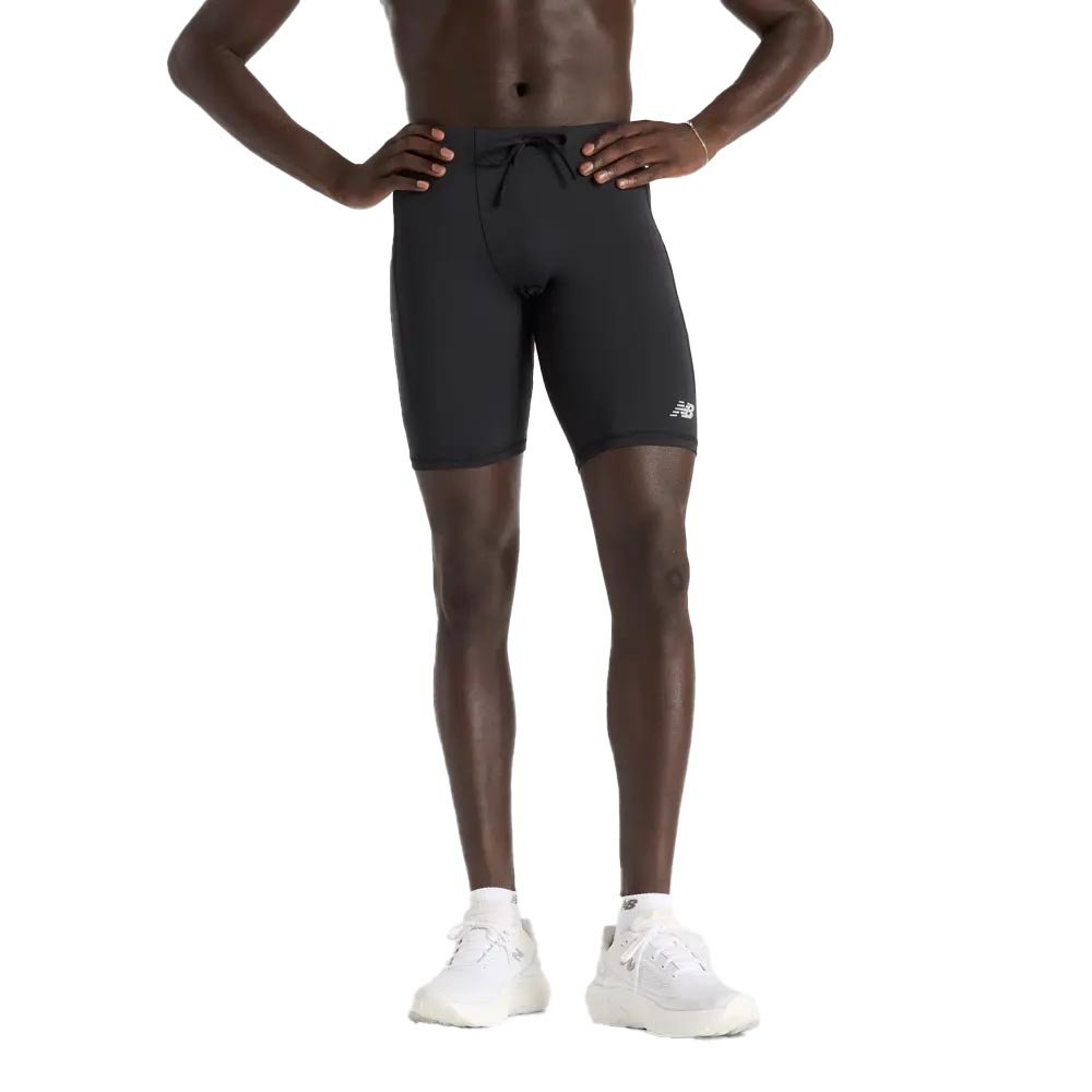 New Balance Sleek Pocket Half Tight 9 M Black Shorts
