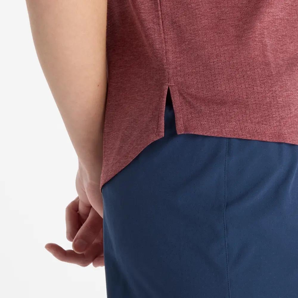 New Balance Athletics T-Shirt W Burgundy