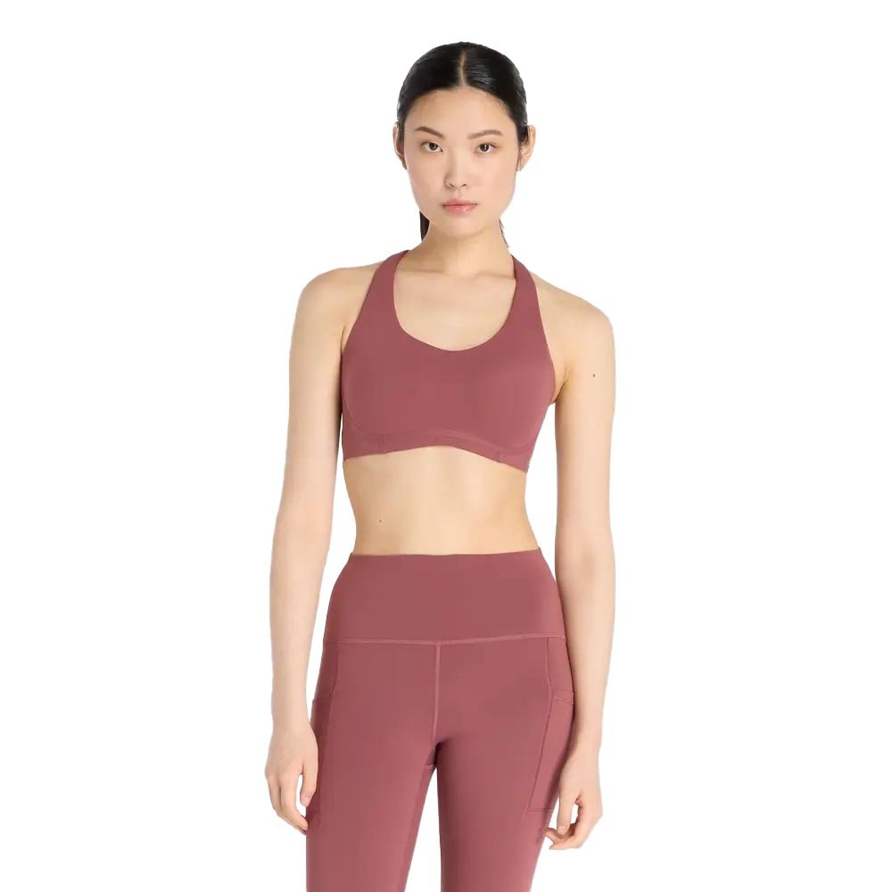 Biustonosz New Balance Race Bra W Różowy