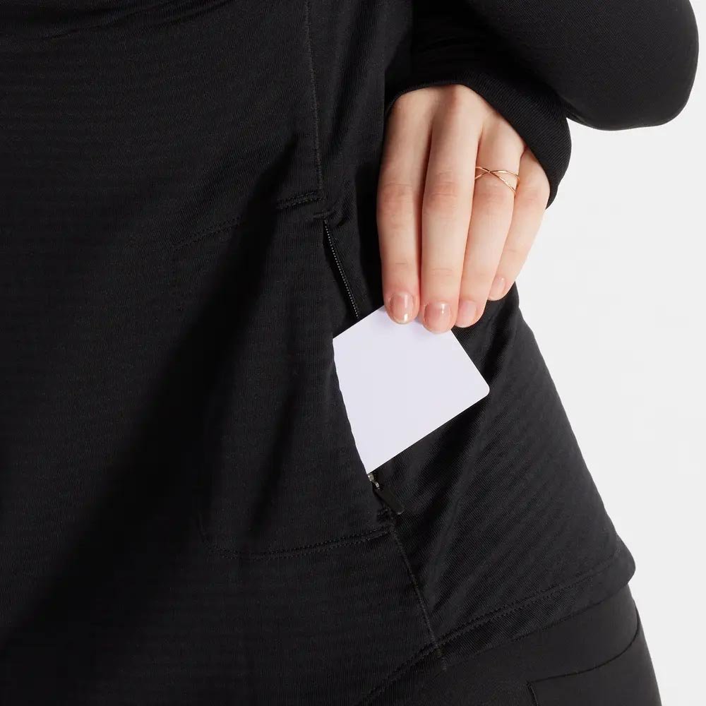 Hanorac New Balance Athletics Heat Grid pentru femei, negru