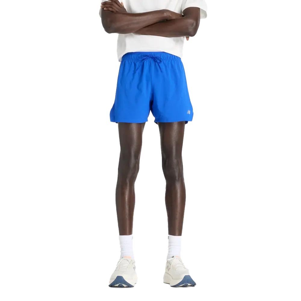 Spodenki New Balance Short 5 M Niebieskie