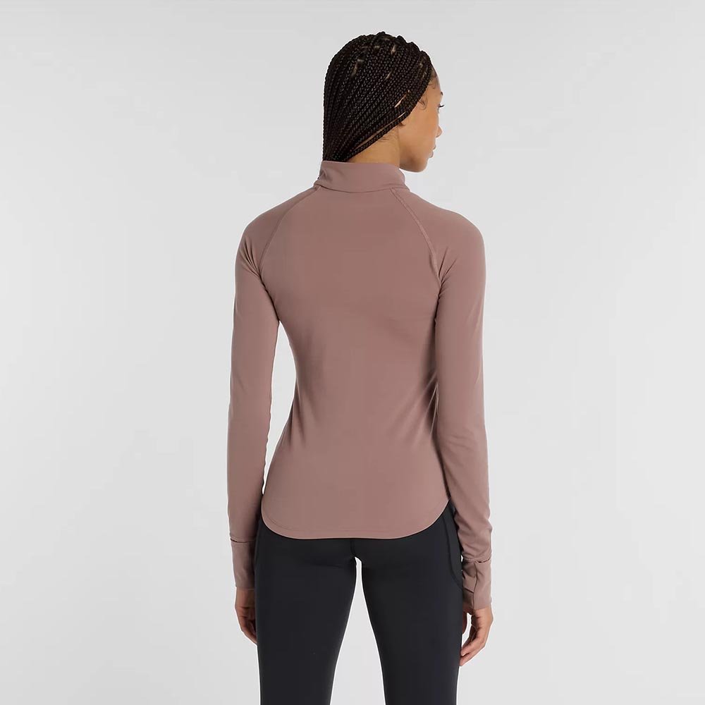 Geacă New Balance Harmony Full Zip W roz maro