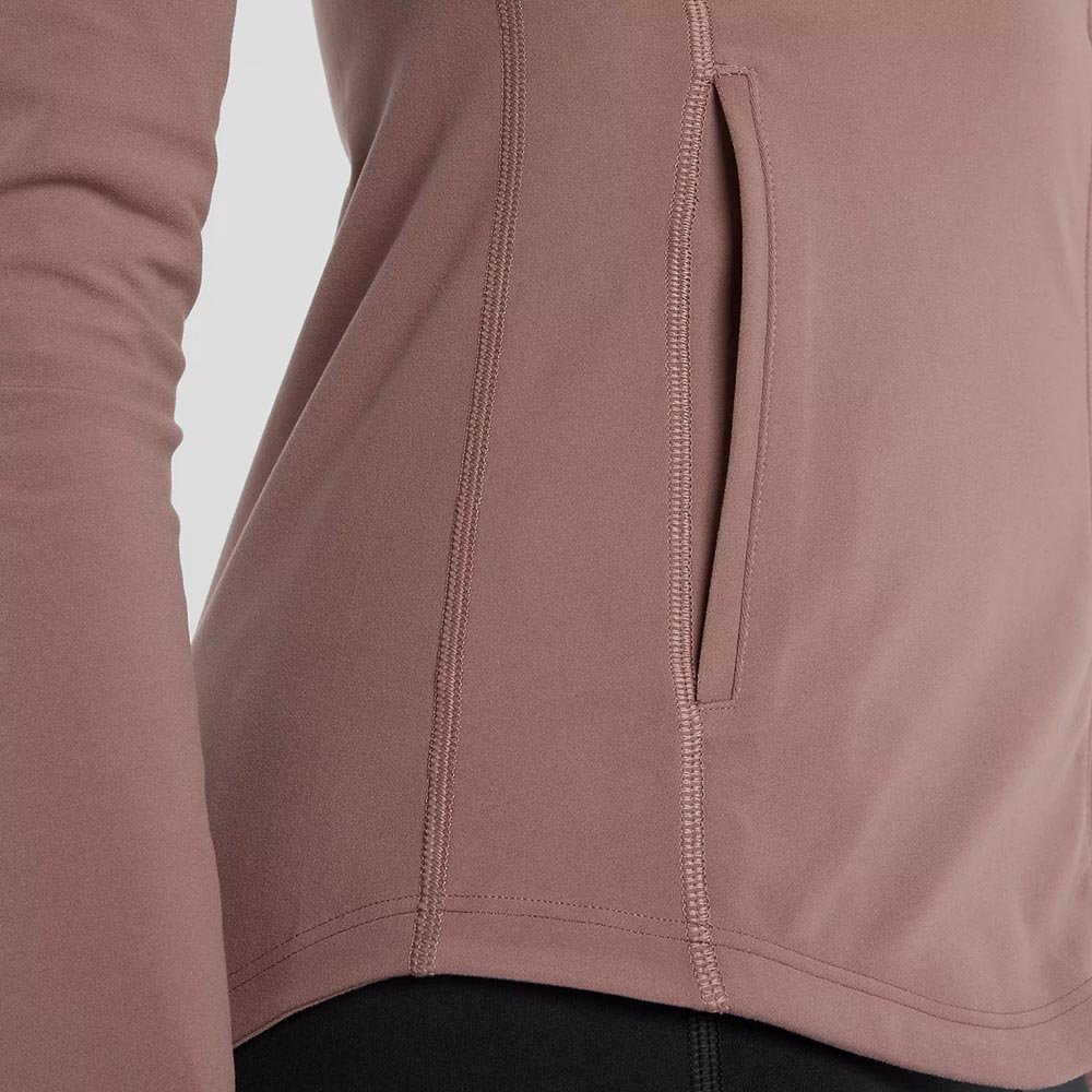 Geacă New Balance Harmony Full Zip W roz maro