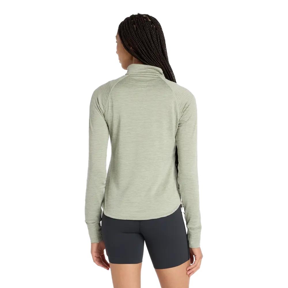 Bluza New Balance Athletics Heat Grid W Zielona