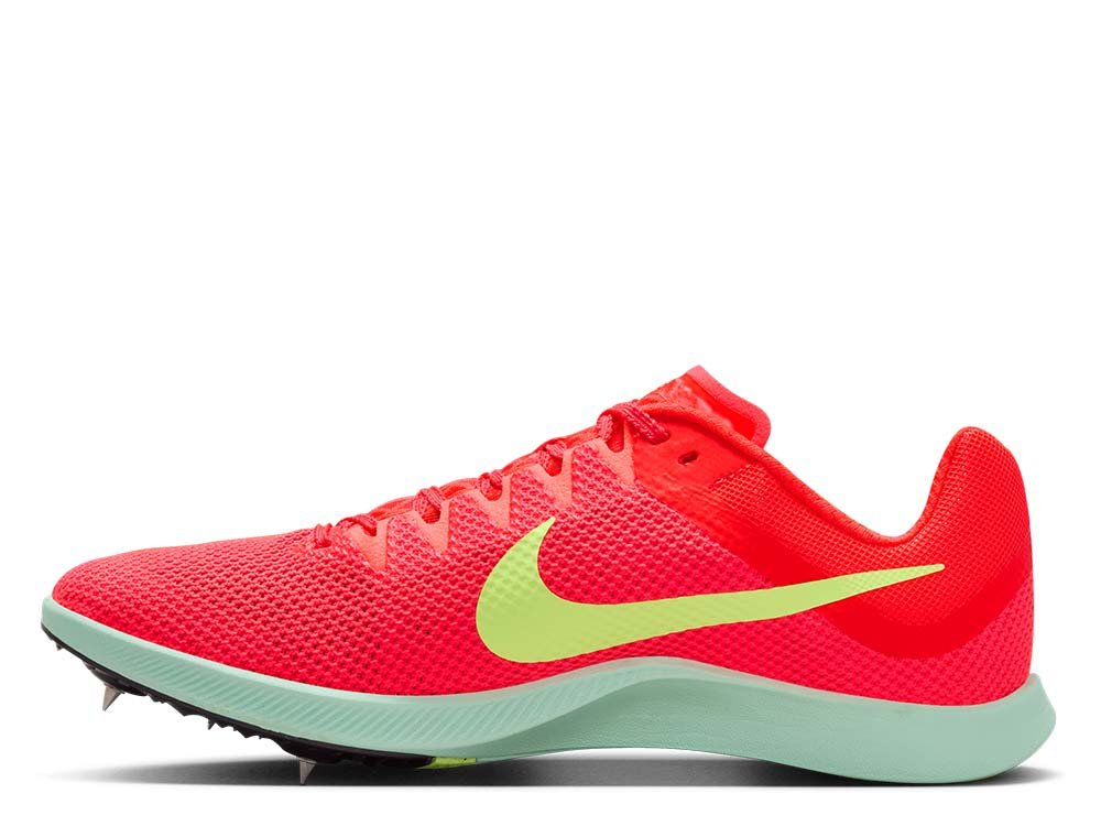 Buty Nike Zoom Rival Distance U Czerwono-limonkowe