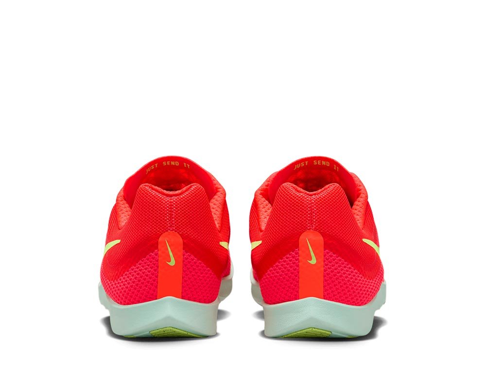 Buty Nike Zoom Rival Distance U Czerwono-limonkowe