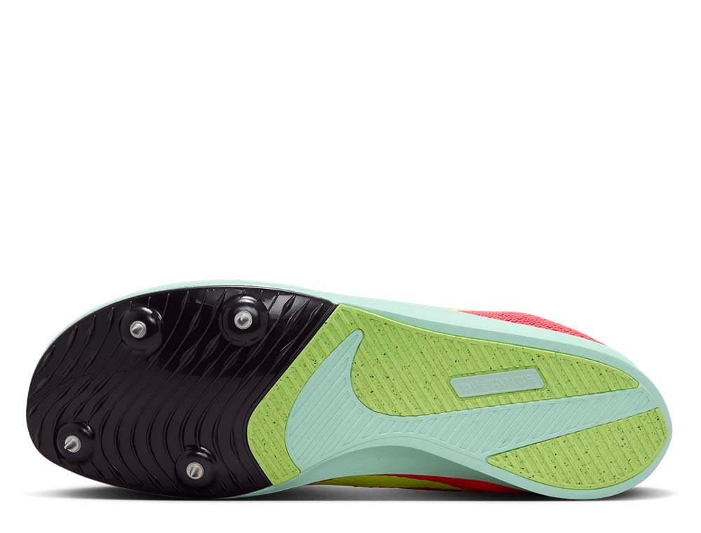 Buty Nike Zoom Rival Distance U Czerwono-limonkowe
