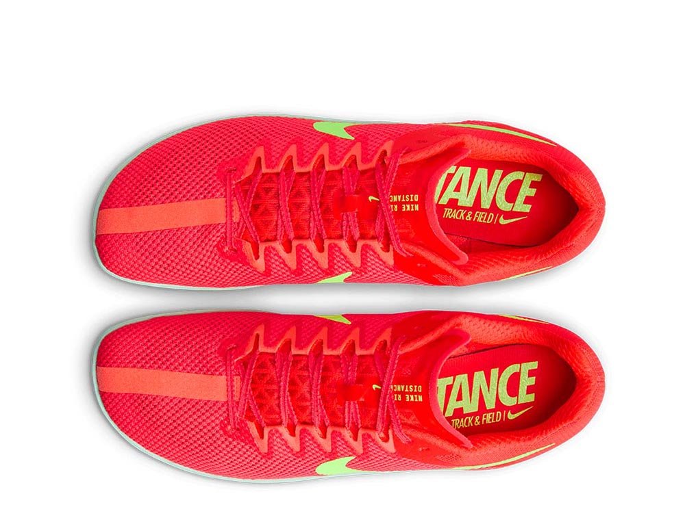 Buty Nike Zoom Rival Distance U Czerwono-limonkowe