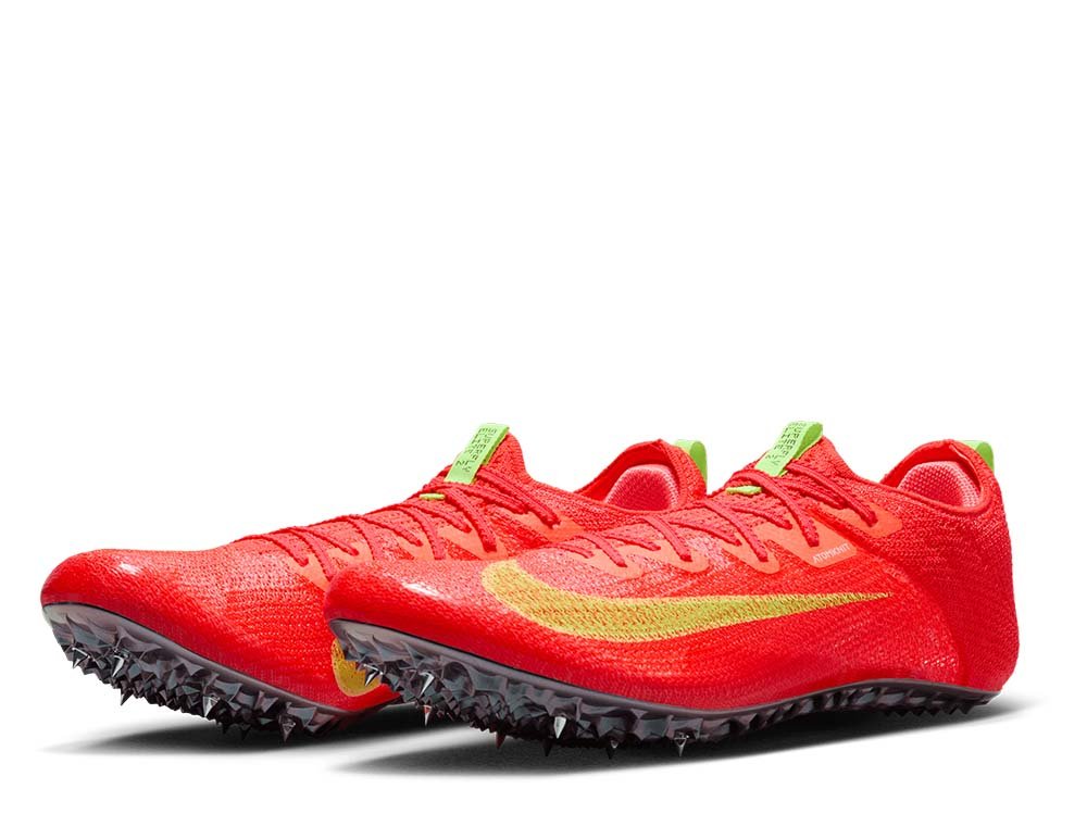 Crampoane de alergare Nike Zoom Superfly Elite 2 U Roșu-Lime