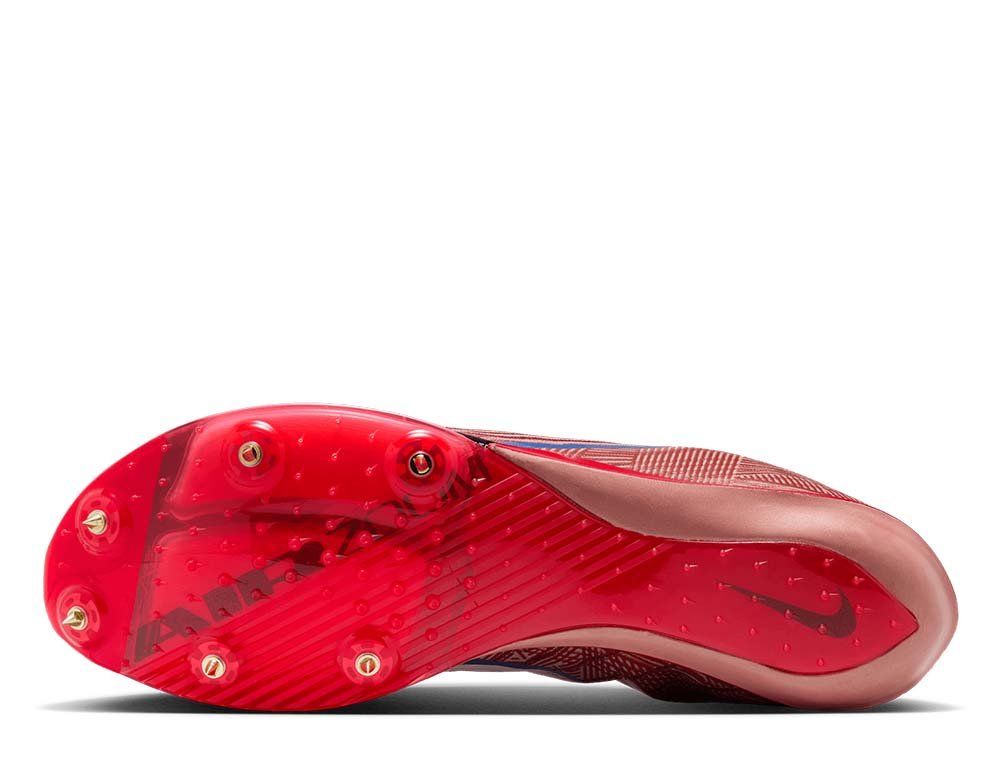 Crampoane de alergare Nike Air Zoom Maxfly 2 U Roșu/Verde