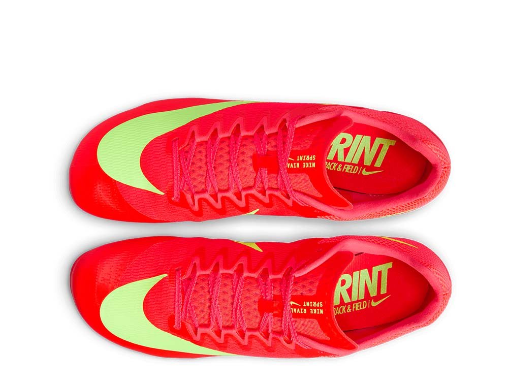 Spikes de alergare Nike Zoom Rival Sprint U Roșu-Lime