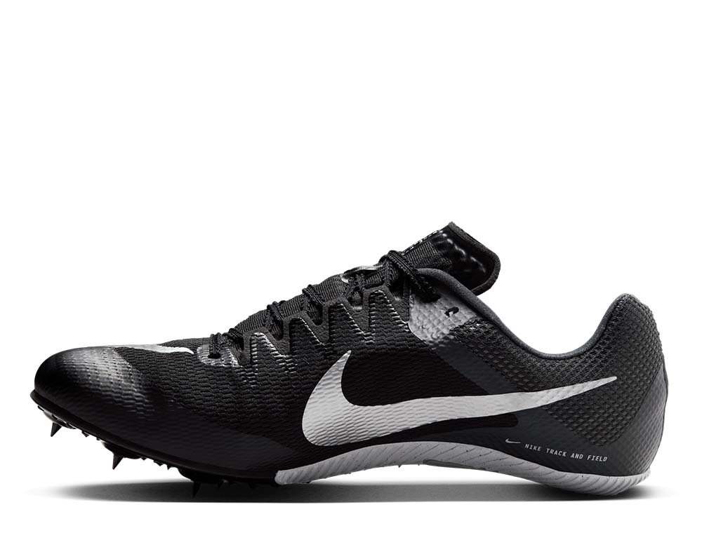 Kolce do biegania Nike Zoom Rival Sprint U Czarno-Srebrne