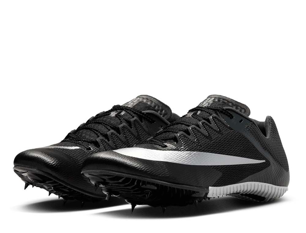 Kolce do biegania Nike Zoom Rival Sprint U Czarno-Srebrne