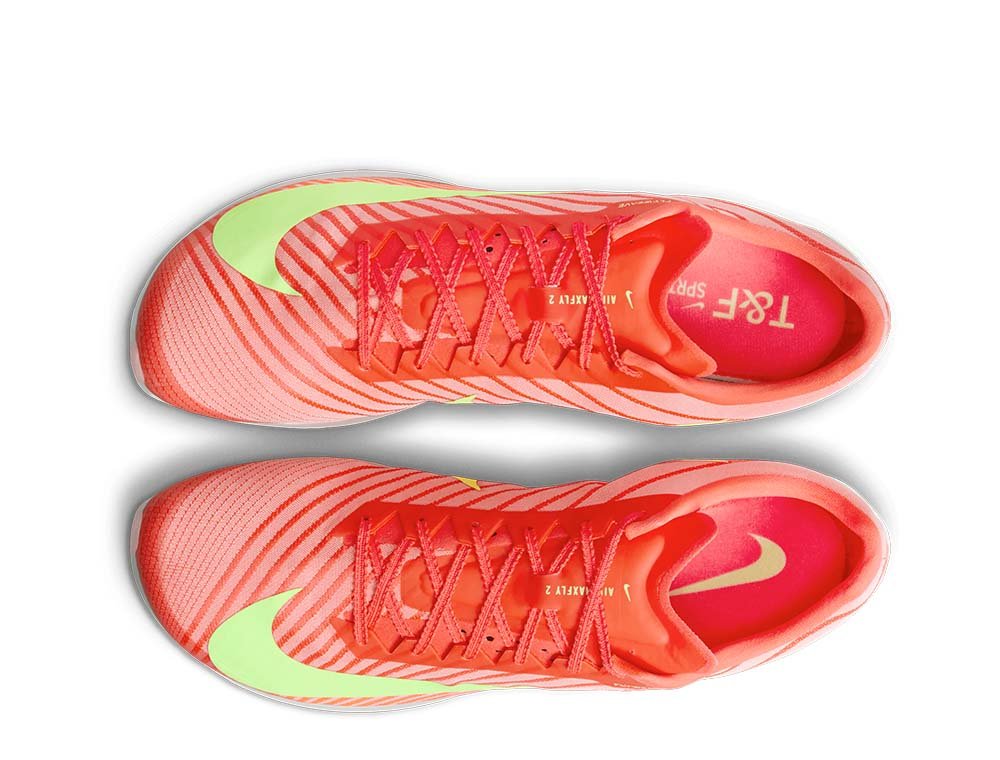 Crampoane de alergare Nike Air Zoom Maxfly 2 U Roșu-Lime