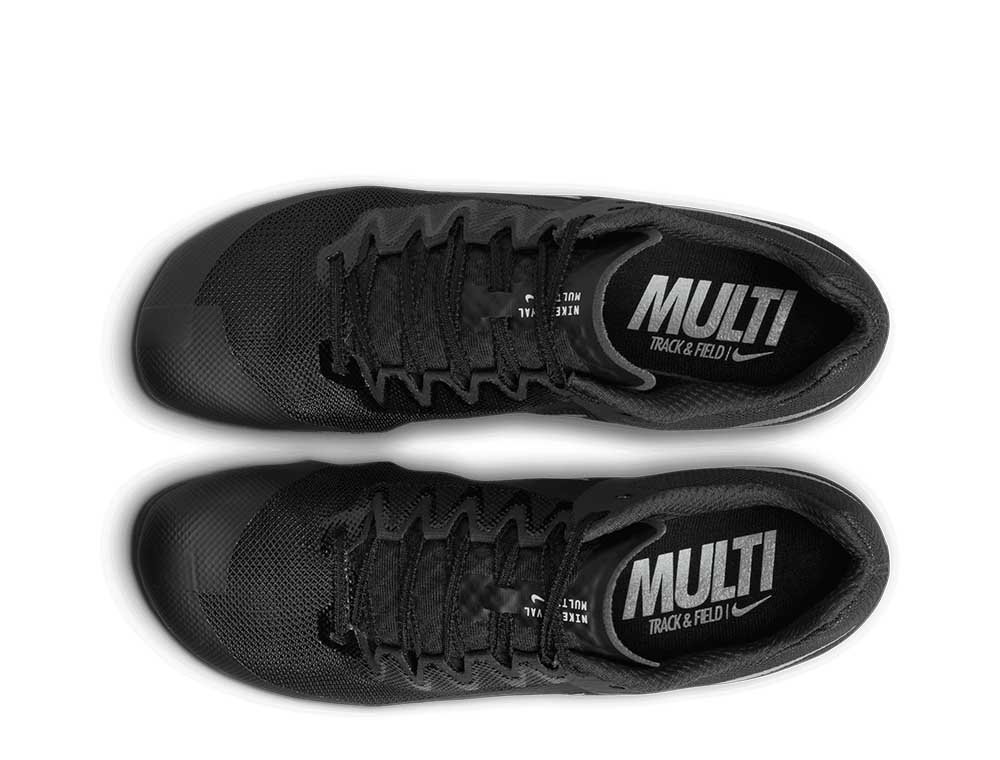 Buty Nike Zoom Rival Multi U Czarno-Srebrne