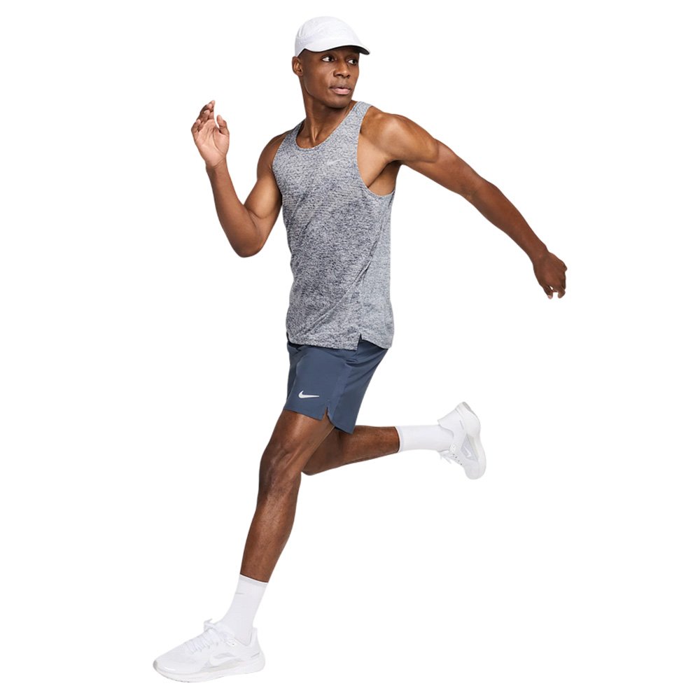 Koszulka Nike Stride Tank M Niebiesko-Szara