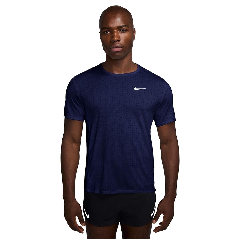 Nike Dri-FIT Breathe Miler SS Top M Navy