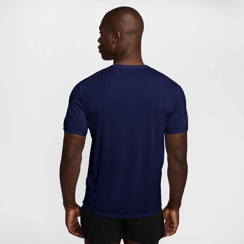 Nike Dri-FIT Breathe Miler SS Top M Navy