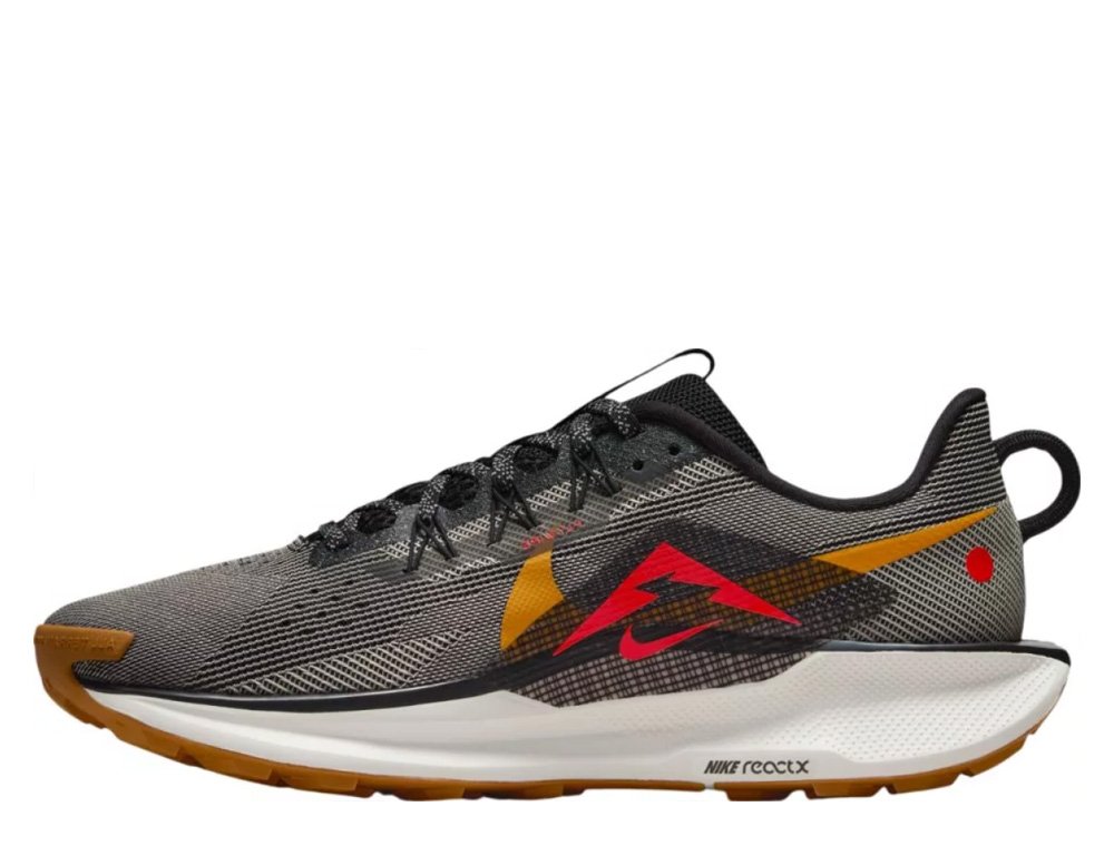 Nike ReactX Pegasus Trail 5 M Shoes Gray-Honey