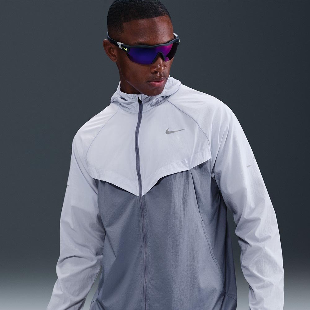 Nike Stride Jacket M White-Purple