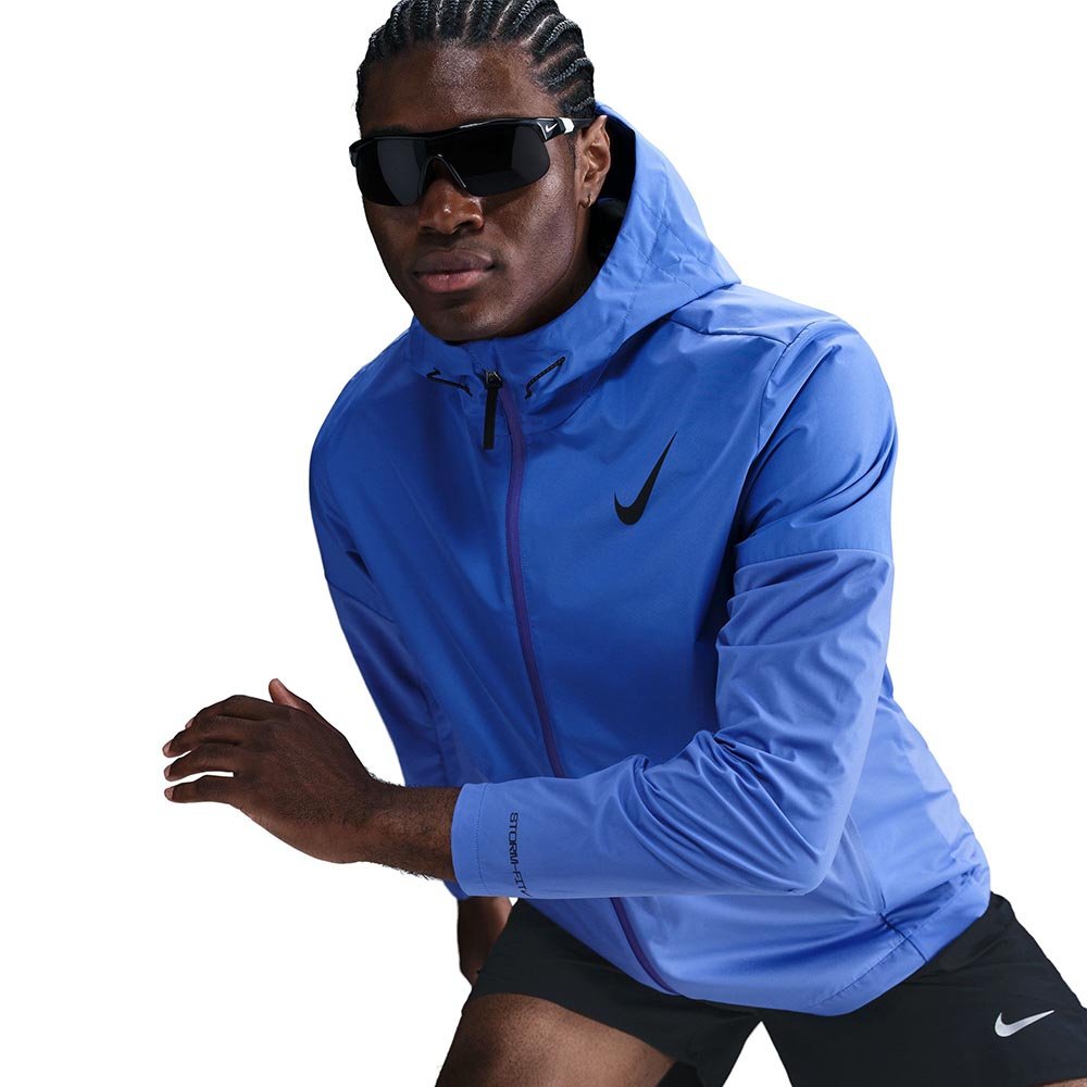 Jachetă de alergare Nike Storm-FIT ADV Aerogami, M, albastră