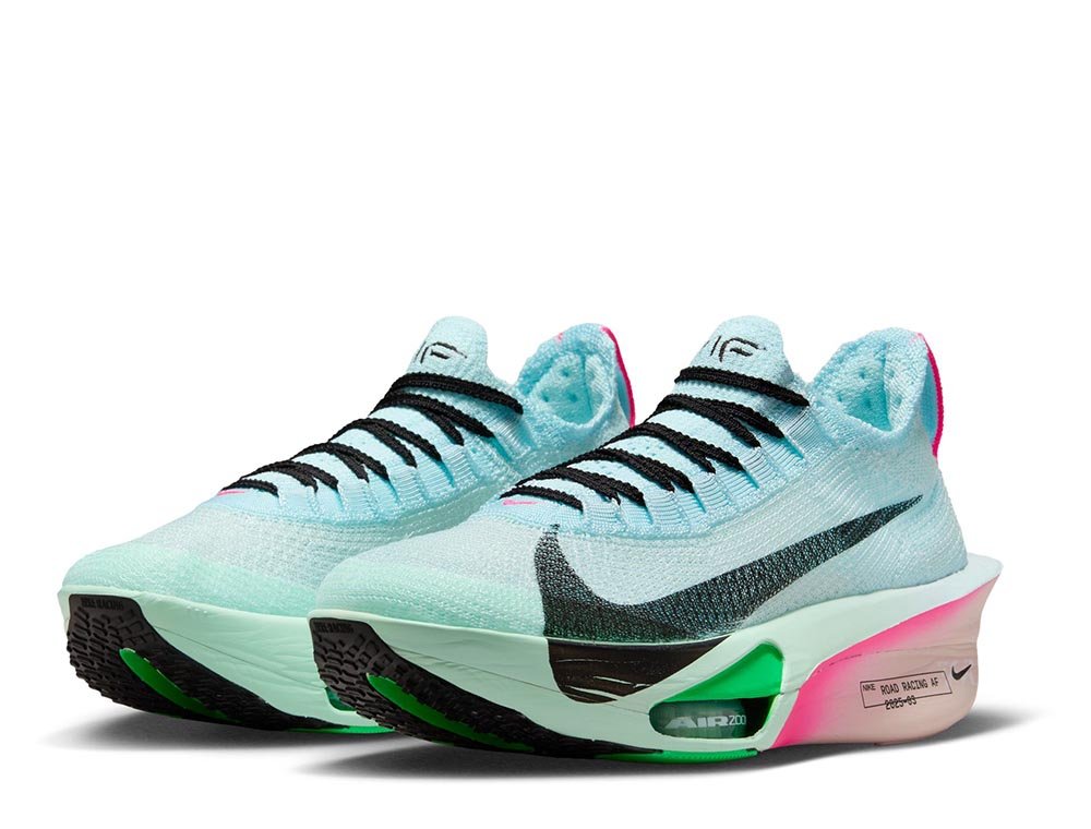 Pantofi sport Nike Air Zoom Alphafly 3 pentru femei, albastru-roz