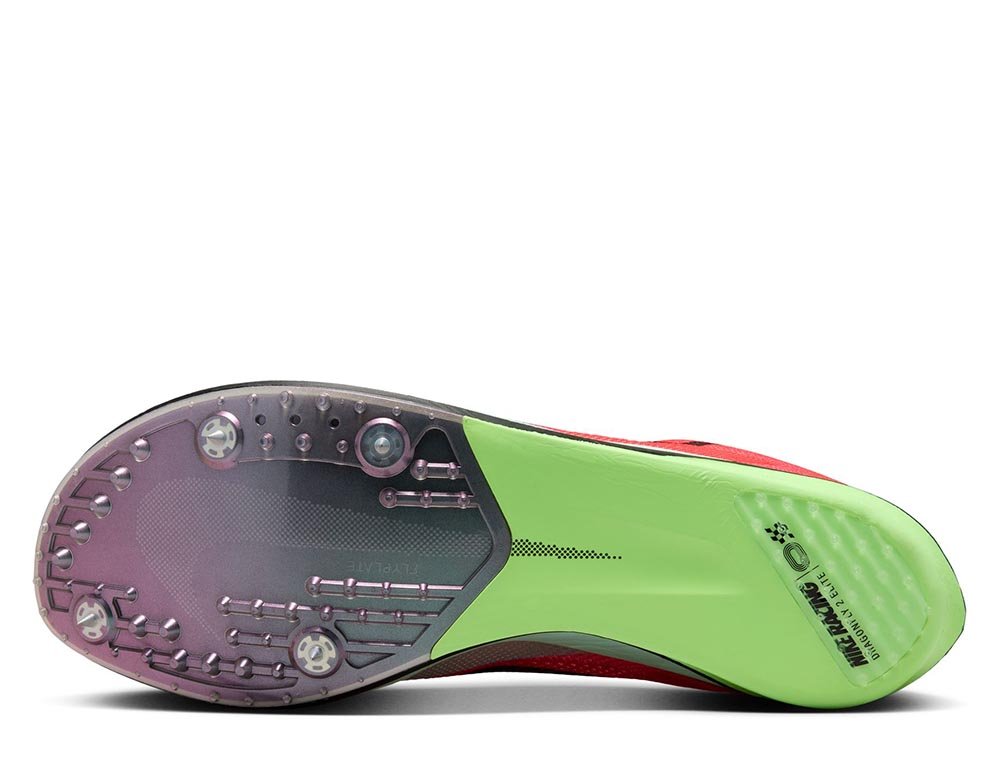 Nike ZoomX Dragonfly 2 Elite U Running Spikes Orange-Lime