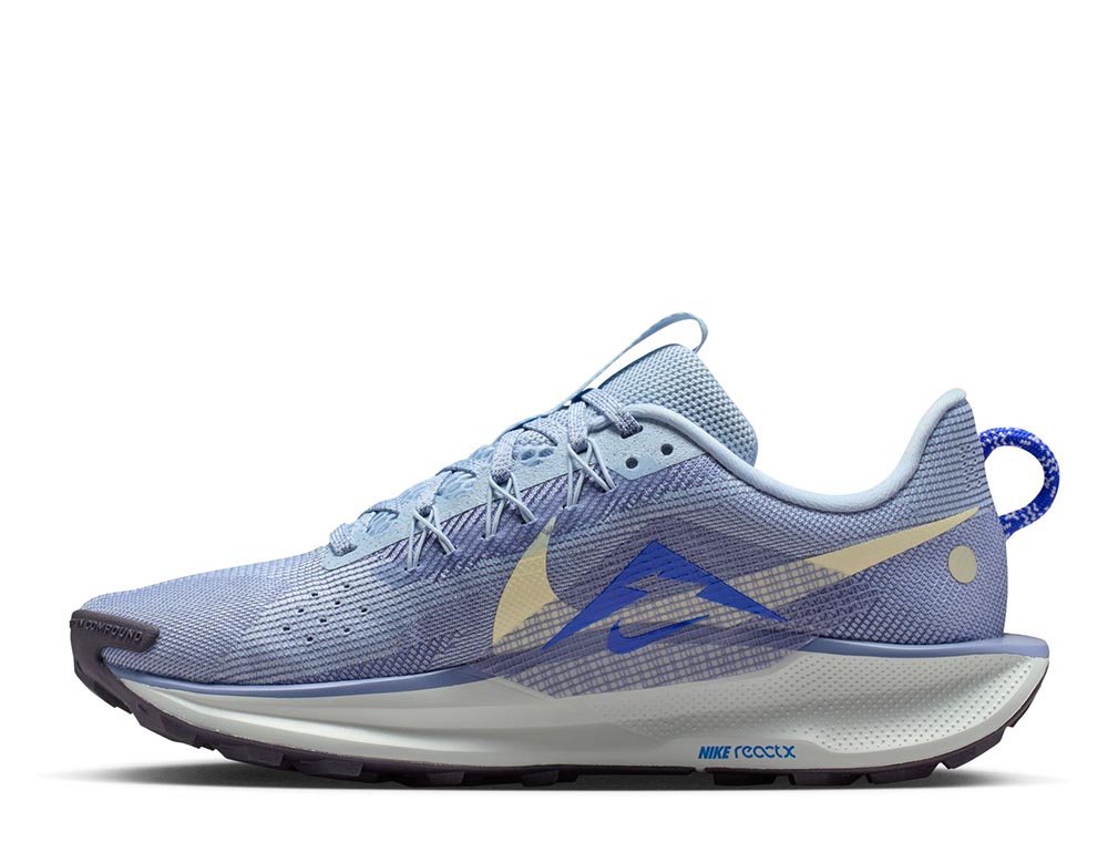 Pantofi sport Nike ReactX Pegasus Trail 5 pentru femei, violet-albastru