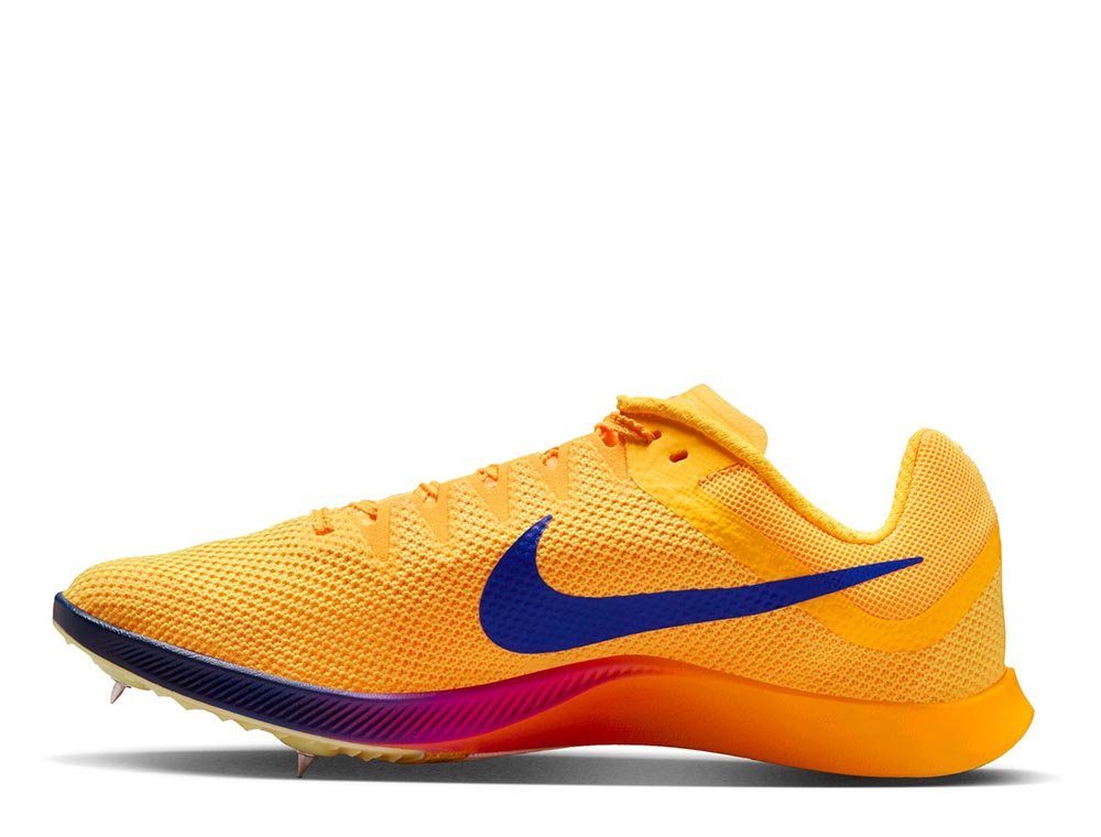 Nike Zoom Rival Distance U Shoes Yellow-Blue