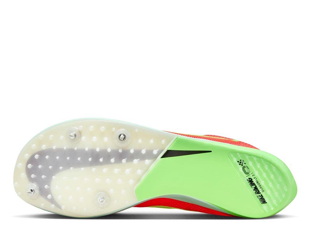Pantofi sport Nike ZoomX Dragonfly 2 U, roșii-lime